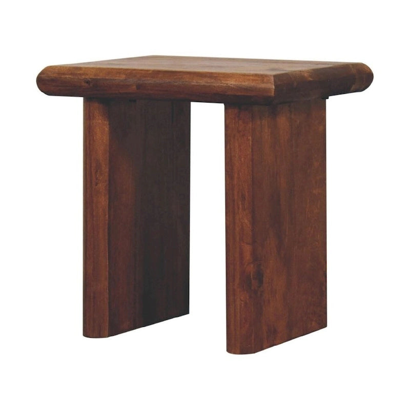 Meuble Artisan Fabrication Bois Massif Table d'Appoint Rio