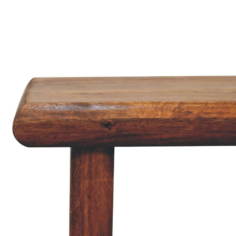 Meuble Artisan Fabrication Bois Massif Table d'Appoint Rio