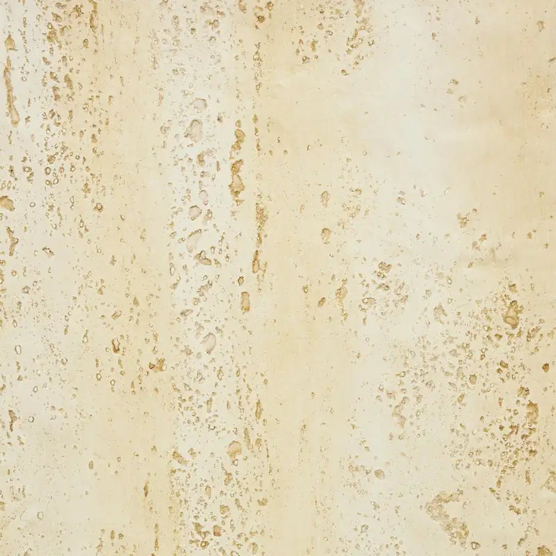 Table d'appoint d'extérieur en oxyde de magnésium avec motif de grain de bois naturel - Crème ou Marron - Décor Roche River