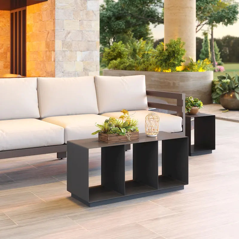 Table Basse Kokos Anthracite