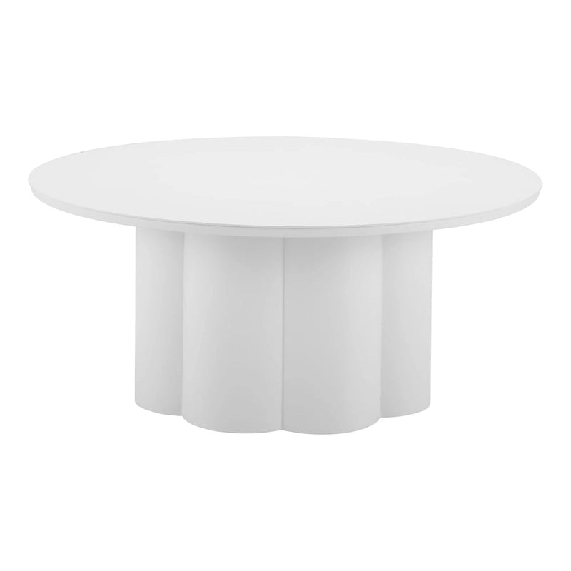 Table basse Palmier blanche