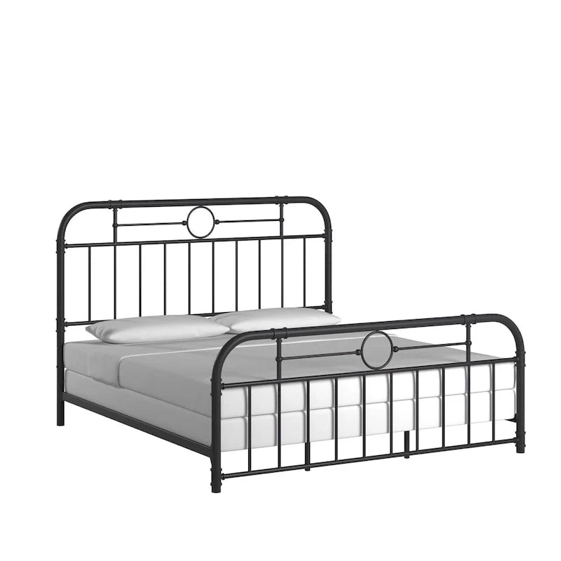 Lit noir en métal