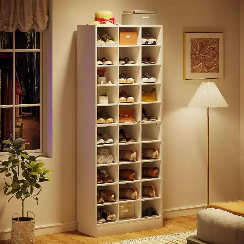 Meuble à chaussures Tribesigns à 10 niveaux avec 30 casiers